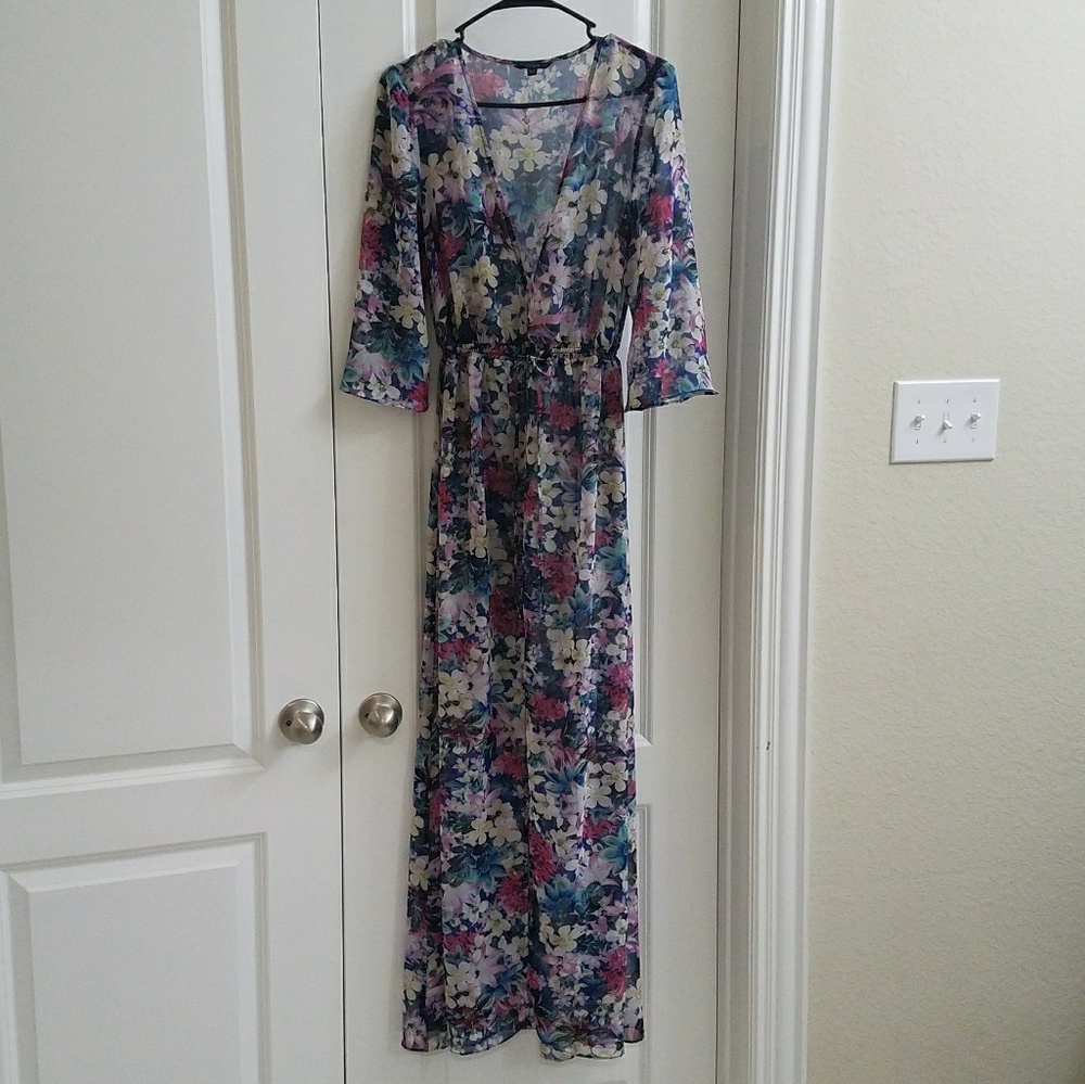 Guess maxi dress size small